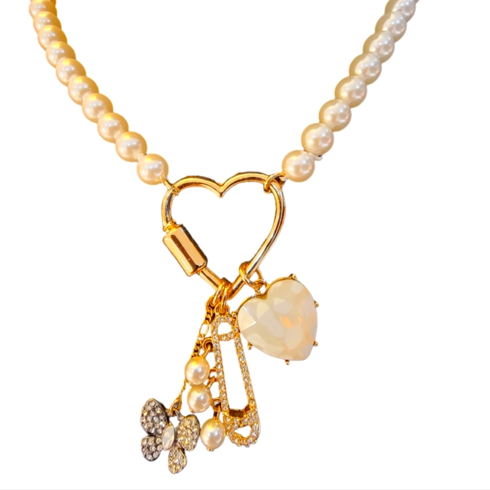 Betsey Johnson Pearl Necklace